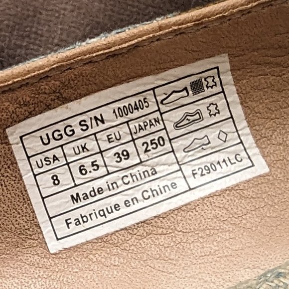 UGG blue high heeled peekaboo toe wedge sandals with rope trim size 8 - Picture 4 of 10